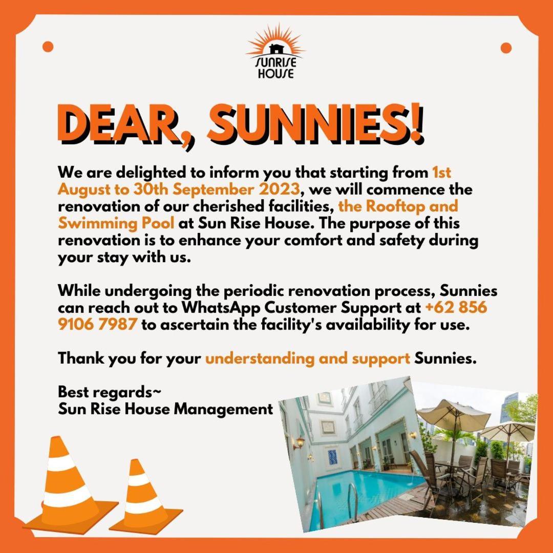 מלון ג'קרטה Sun Rise House מראה חיצוני תמונה